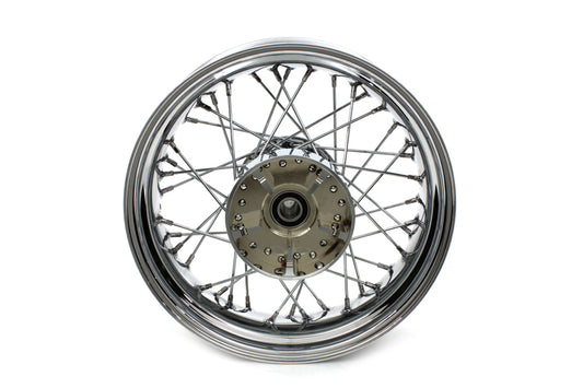 HARLEY 16 inch x 5.00 inch Replica Rear Spoke Wheel Fits 2009-UP FLT, without ABS