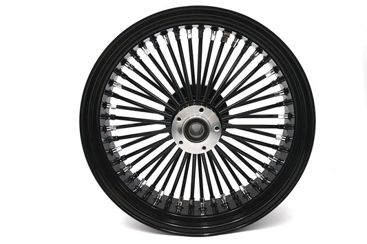 HARLEY 18 inch x 5.5 inch King Spoke Rear Wheel Black Fits 0- Custom, Application