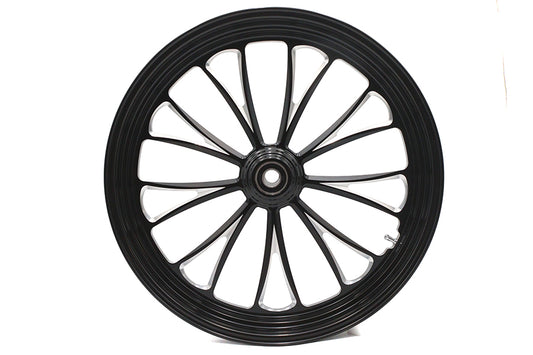 HARLEY 21 inch x 3.5 inch Manhattan Front Wheel Black Cut Fits 0- Custom, Application