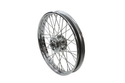 HARLEY 21 inch x 2.15 inch Replica Front Spoke Wheel fits 2004-2005 FXD,