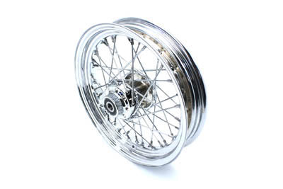 HARLEY 16 inch x 3.00 inch Replica Front Spoke Wheel fits 2000-2006 FLST, 2000-2006 FLSTSC,