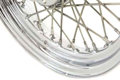 HARLEY 16 inch x 3.00 inch Replica Front Spoke Wheel fits 2000-2006 FLST, 2000-2006 FLSTF,