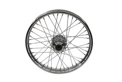 HARLEY 21 inch x 2.15 inch Replica Front Spoke Wheel fits 2006-2007 FXDWG, 49mm forks