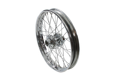 HARLEY 21 inch x 2.15 inch Replica Front Spoke Wheel fits 2006-2007 FXDWG, 49mm forks