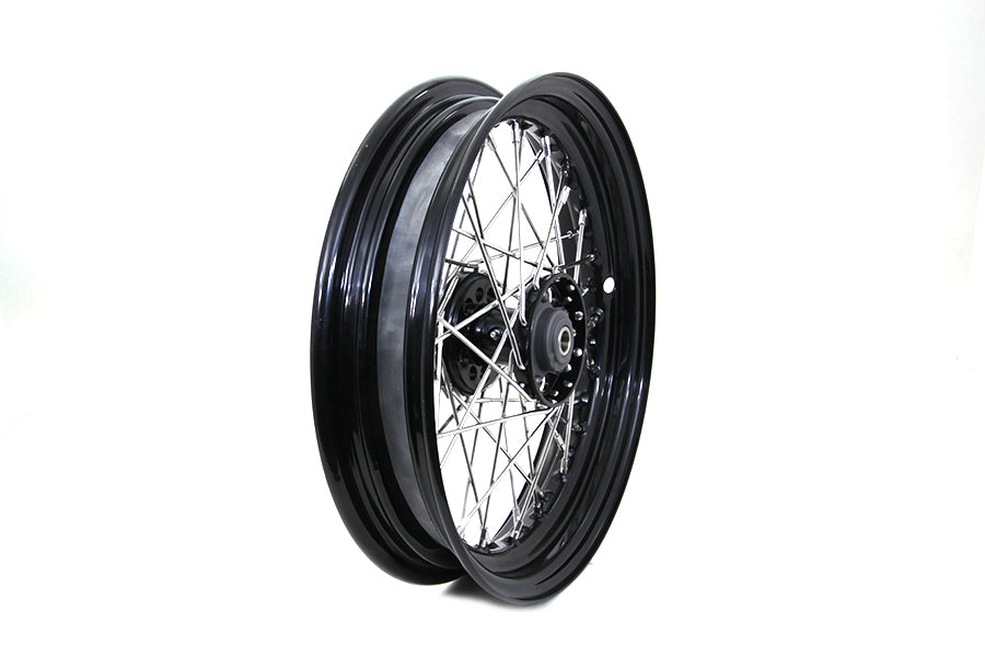 HARLEY 16 inch x 3.00 inch Front or Rear Spoke Wheel fits 1936-1940 EL, 1937-1940 UL, 1936-1940 WL, Rear only