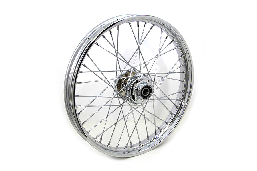 HARLEY 21 inch x 2.15 inch Front Spoke Wheel fits 2011-2017 FLST, with ABS 2011-2017 FXST, with ABS