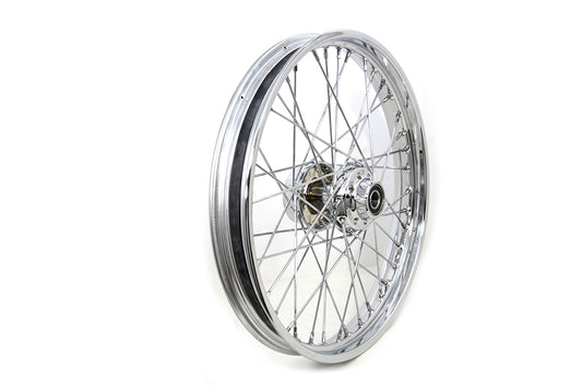 HARLEY 21 inch x 2.15 inch Front Spoke Wheel Fits 2011-2017 FLST, with ABS 2011-2017 FXST, with ABS
