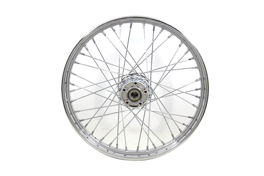HARLEY 21 inch x 2.15 inch Front Spoke Wheel fits 2011-2017 FLST, with ABS 2011-2017 FXST, with ABS