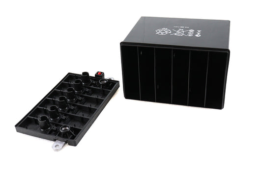 HARLEY H-12 Battery Box Kit Fits 1965-1984 FL, 1965-1984 FL, 1967-1978 XL,