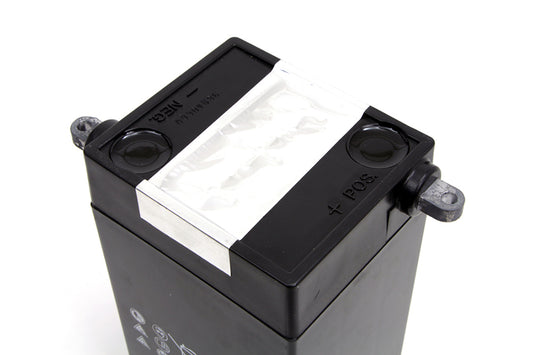 HARLEY H-2 6 Volt Battery without Vent Tube Black Fits 1929-1952 WL, 1930-1934 VL, 1936-1940 EL,