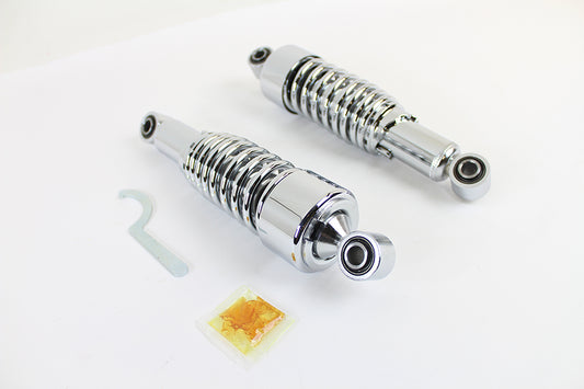 HARLEY 11 inch Dura AEE Series Shocks Chrome Fits 1985-UP FLHT, 1985-UP FLHR, 1985-UP FLHX, 19