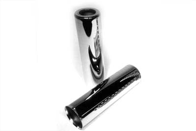 HARLEY Chrome 9-1/2 inch Shock Spring Cover Set fits 1967-1972 FL, 1971-1972 FX,