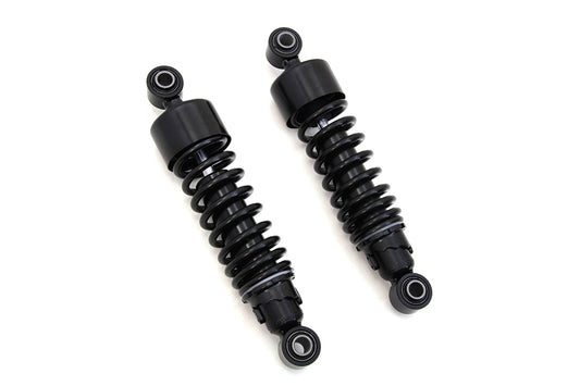 HARLEY 2-1/4 inch Lower Shock Set Gloss Black Fits 2006-UP XL,