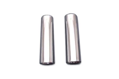 HARLEY Chrome Shock Spring Cover Set fits 1956-1966 XL, 1958-1966 FL,