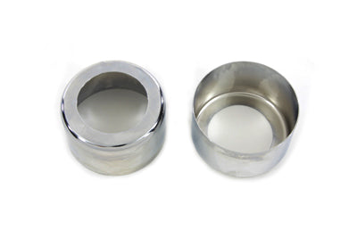 HARLEY Upper Shock Spring Cover Set fits 1967-1984 FL, 1971-1984 FX,