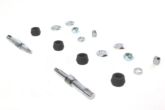 HARLEY Chrome Upper Rear Shock Stud Kit Fits 1973-1984 FX,
