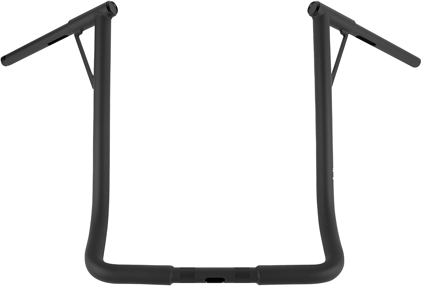 HARLEY BURLY BRAND LOUIE-BAGGER 19"BAR 1.25" TBW MATTE BLACK B12-7006TB