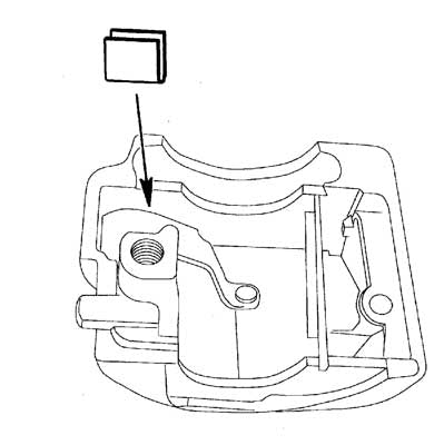 Custom Chrome HARLEY SPRING CLIP H/B BRAK SWTCH96UP