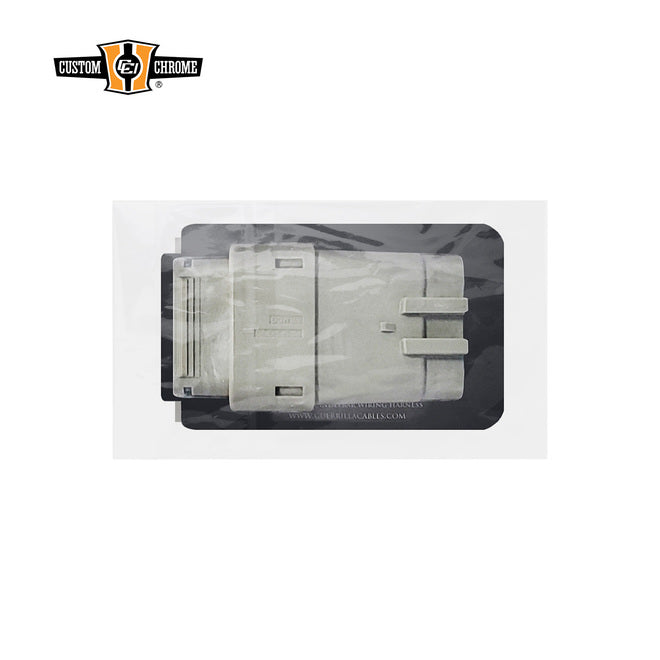 Custom Chrome HARLEY MOLEX SEALED MALE & FEMALE HOUSINGS 16-POSITION GRAY