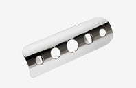 Custom Chrome HARLEY E/PIPE 7 HEAT SHIELD DRILLED