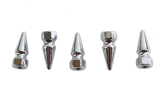 HARLEY Chrome Pike Nut Fine 10-32 Thread Fits 0- All, Models