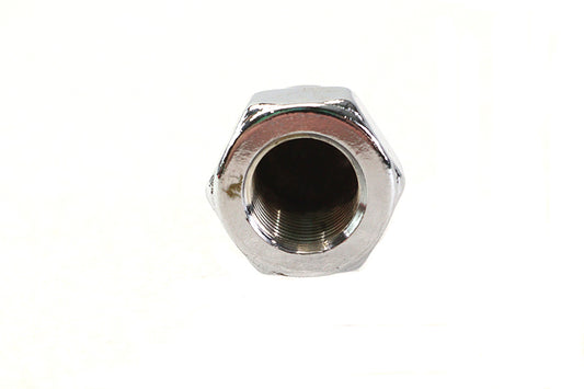 HARLEY Chrome Acorn Nut Fine 1/2 inch-20 Thread Fits 0- All, Models