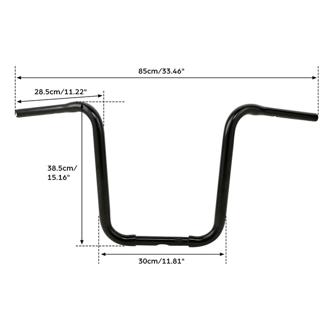 Custom Chrome HARLEY STANDARD APE 14 IN BLACK