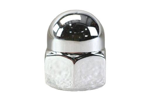 HARLEY Chrome Acorn Nut Fine 5/8 inch-18 Thread Fits 0- All, Models