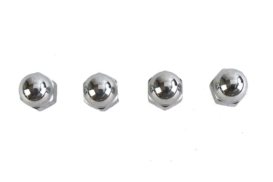 HARLEY Chrome Acorn Nut 5/16 inch-18 Coarse Thread Fits 0- All, Models