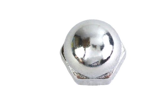 HARLEY Chrome Acorn Nut 1/2 inch-13 Coarse Thread Fits 0- All, Models