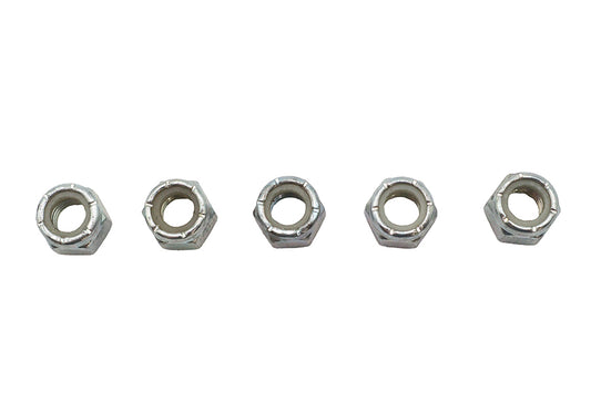 HARLEY Zinc Plated Hex Nuts 3/8 inch-16 Nyloc Fits 0- All, models