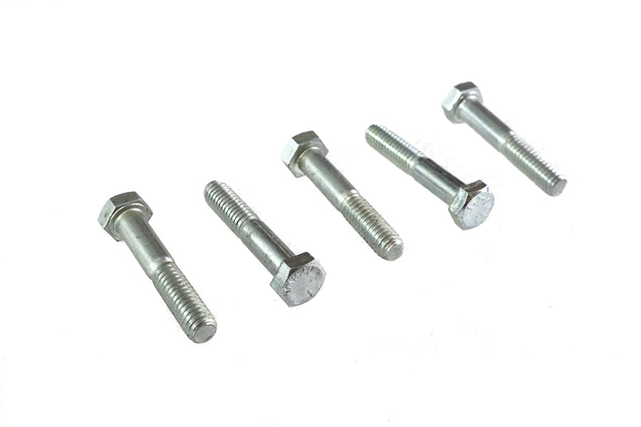 HARLEY Hex Cap Bolts Zinc 5/16 inch-18 x 1-3/4 inch Fits 0- All, models