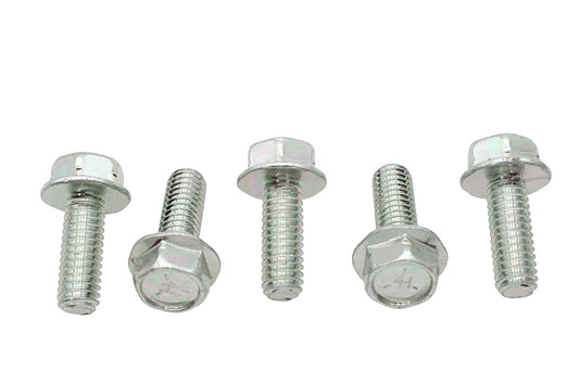 HARLEY Zinc Hex Flange Screws 5/16 inch-18 x 7/8 inch Fits 0- All, models