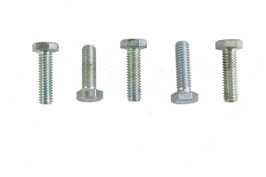 HARLEY Zinc Hex Cap Bolts 5/16 inch-18 x 1-1/8 inch Fits 0- All, models