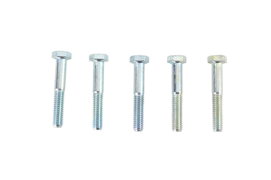 HARLEY Zinc Hex Cap Bolts 5/16 inch-18 x 2 inch Fits 0- All, models