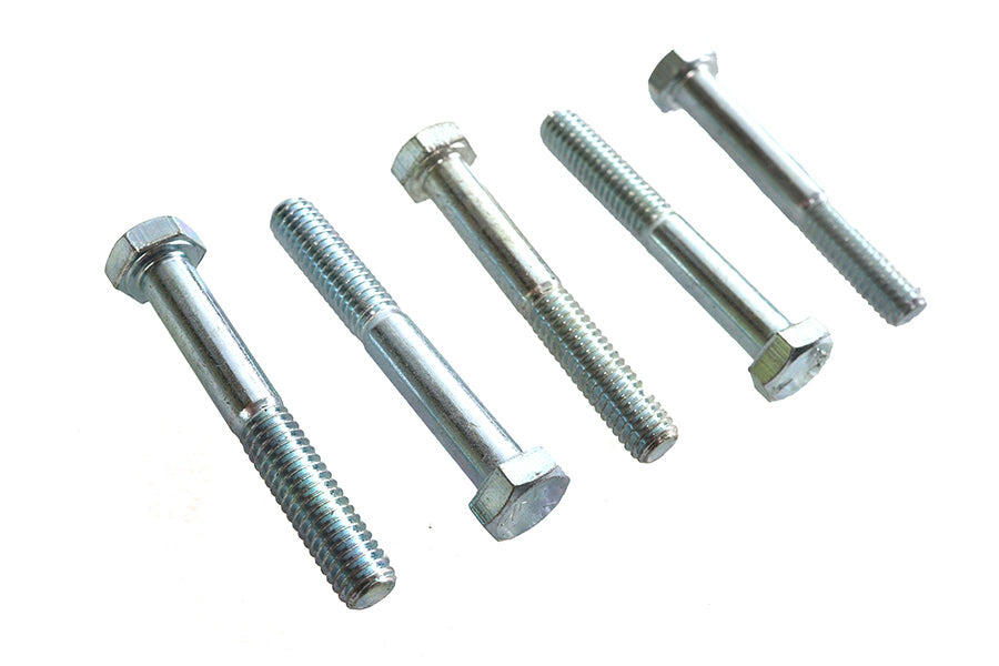HARLEY Zink Sechskantschrauben 5/16 Zoll 18 x 2-1/4 Zoll Passend für 0- Alle Modelle
