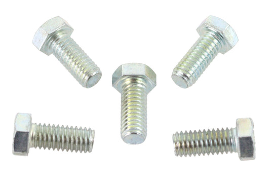 HARLEY Zinc Hex Cap Bolts 3/8 inch-16 x 7/8 inch Fits 0- All, models