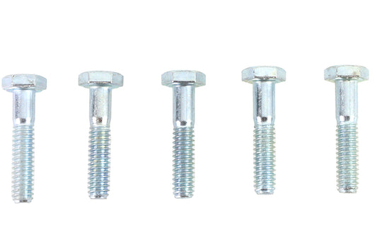 HARLEY Zinc Hex Cap Bolts 7/16 inch-14 x 1 inch Fits 0- All, models