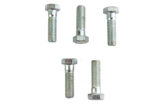 HARLEY Zinc Hex Cap Bolts 1/2 inch-13 x 2 inch Fits 0- All, models