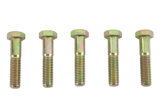 HARLEY Zinc Hex Cap Bolts 1/2 inch-13 x 2-1/4 inch Fits 0- All, models