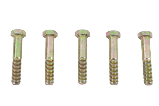 HARLEY Zinc Hex Cap Bolts 1/2 inch-13 x 2-3/4 inch Fits 0- All, models
