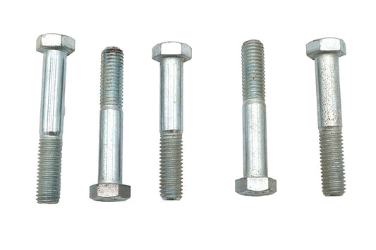 HARLEY Zinc Hex Cap Bolts 1/2 inch-13 x 3 inch Fits 0- All, models