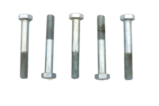 HARLEY Zinc Hex Cap Bolts 5/16 inch-24 x 2-1/4 inch Fits 0- All, models
