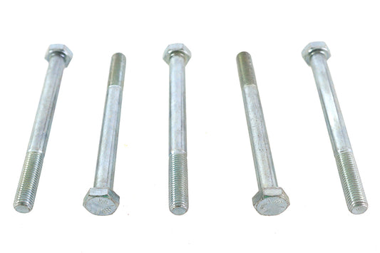 HARLEY Zinc Hex Cap Bolts 5/16 inch-24 x 3-1/2 inch Fits 0- All, models