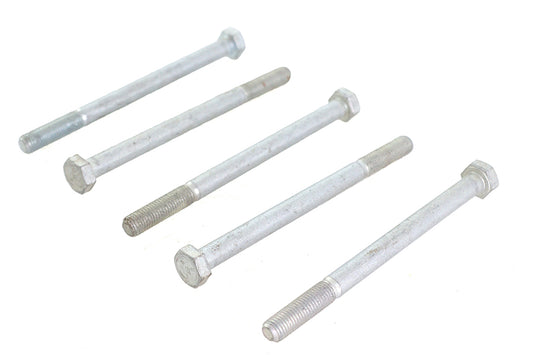 HARLEY Zinc Hex Cap Bolts 5/16 inch-24 x 4-1/4 inch Fits 0- All, models