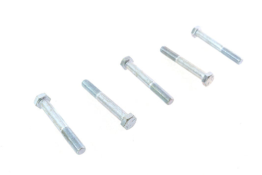 HARLEY Zinc Hex Cap Bolts 3/8 inch-24 x 2-3/4 inch Fits 0- All, models