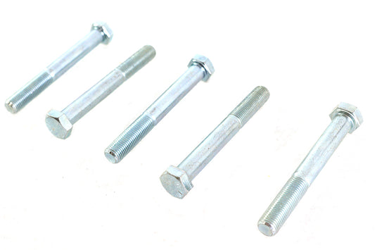 HARLEY Zinc Hex Cap Bolts 3/8 inch-24 x 3 inch Fits 0- All, models