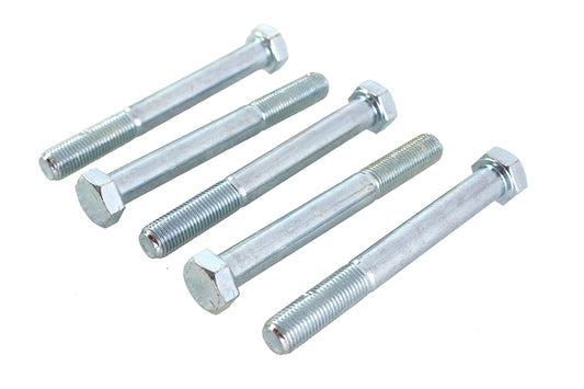 HARLEY Zinc Hex Cap Bolts 3/8 inch-24 x 3-1/4 inch Fits 0- All, models