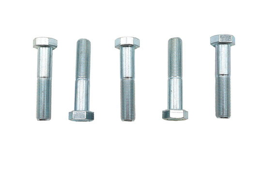 HARLEY Zinc Hex Cap Bolts 1/2 inch-20 x 2-1/2 inch Fits 0- All, models