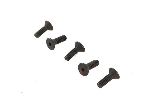 HARLEY Allen Flat Head Screws Black 6-32 x 7/16 inch Fits 0- All, models